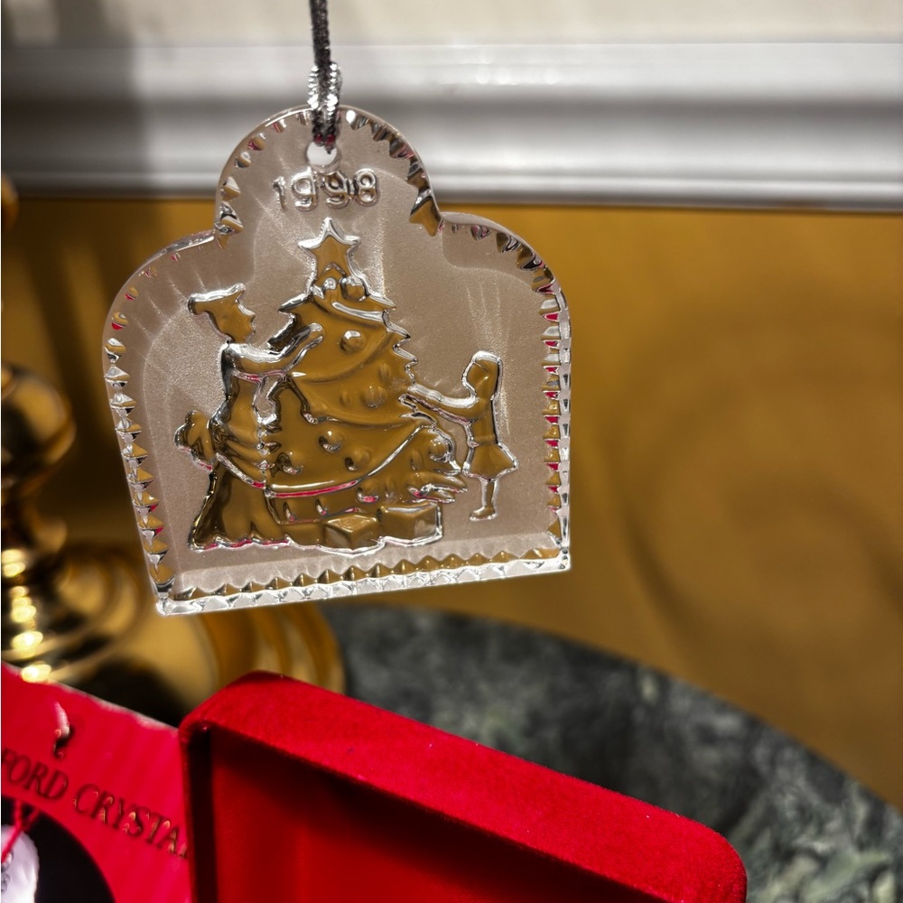 Waterford Crystal 1998 “The Joys of Winter” ornament